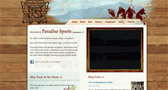Desktop Screenshot of paradisesportsshop.com